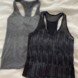 2 lululemon workout tanks